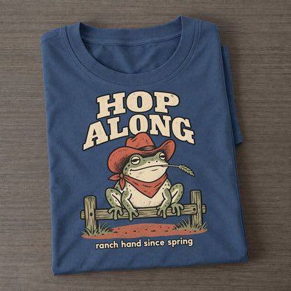 Hop Along Cowboy Critters Classic T-shirt – Twilight Navy