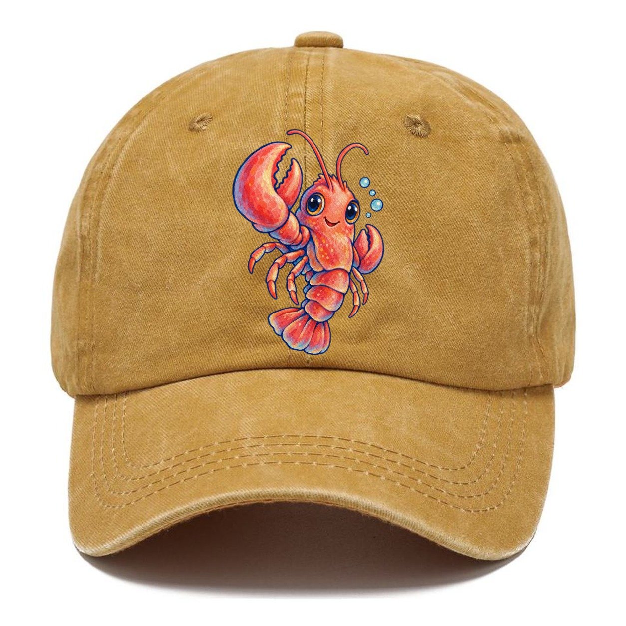 Lobster Three Quarter Float Sea Sprite Classic Cap – Golden Harvest