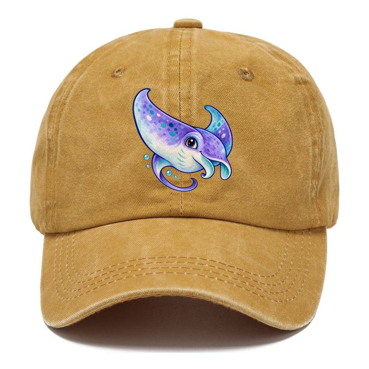 Manta Ray Barrel Turn Sea Sprite Classic Cap – Golden Harvest