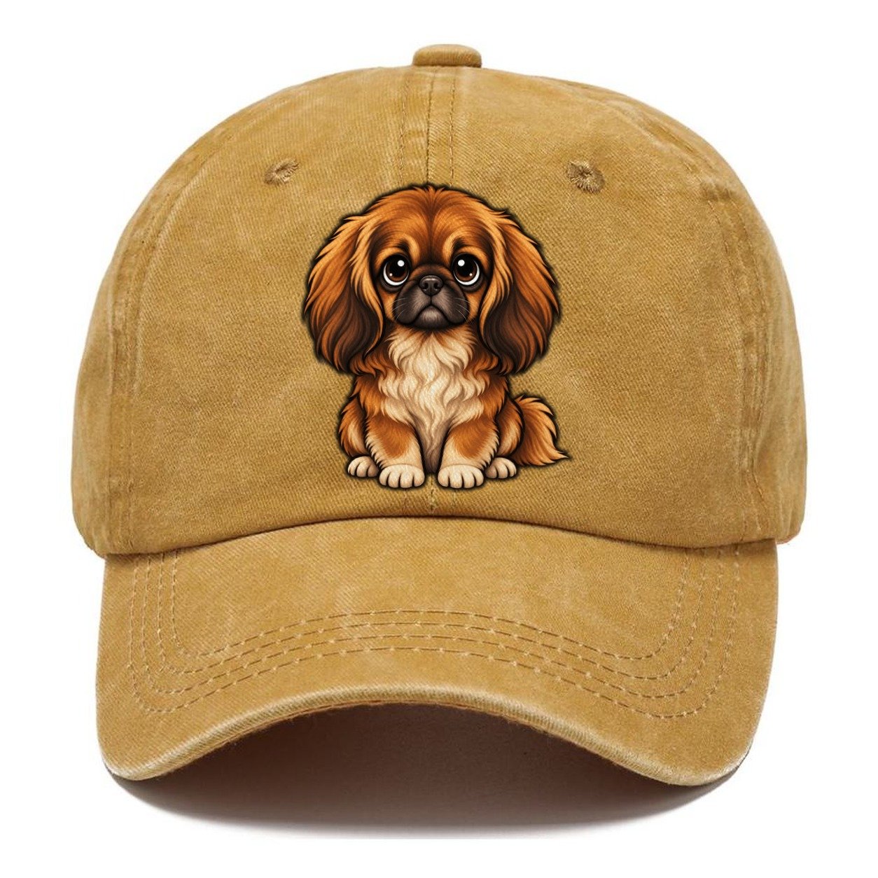 Pekingese Sitting Sweetheart Classic Cap – Golden Harvest