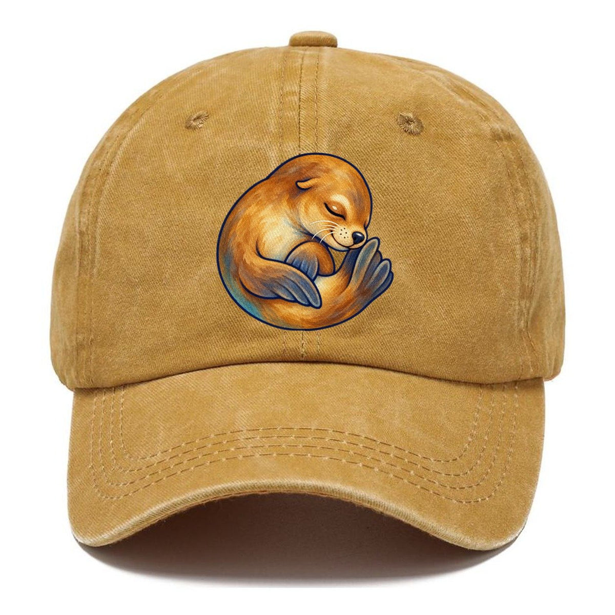 Sea Lion Curled Nap Sea Sprite Classic Cap – Golden Harvest