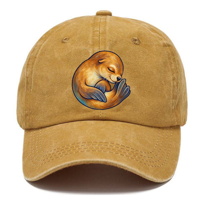 Sea Lion Curled Nap Sea Sprite Classic Cap – Golden Harvest