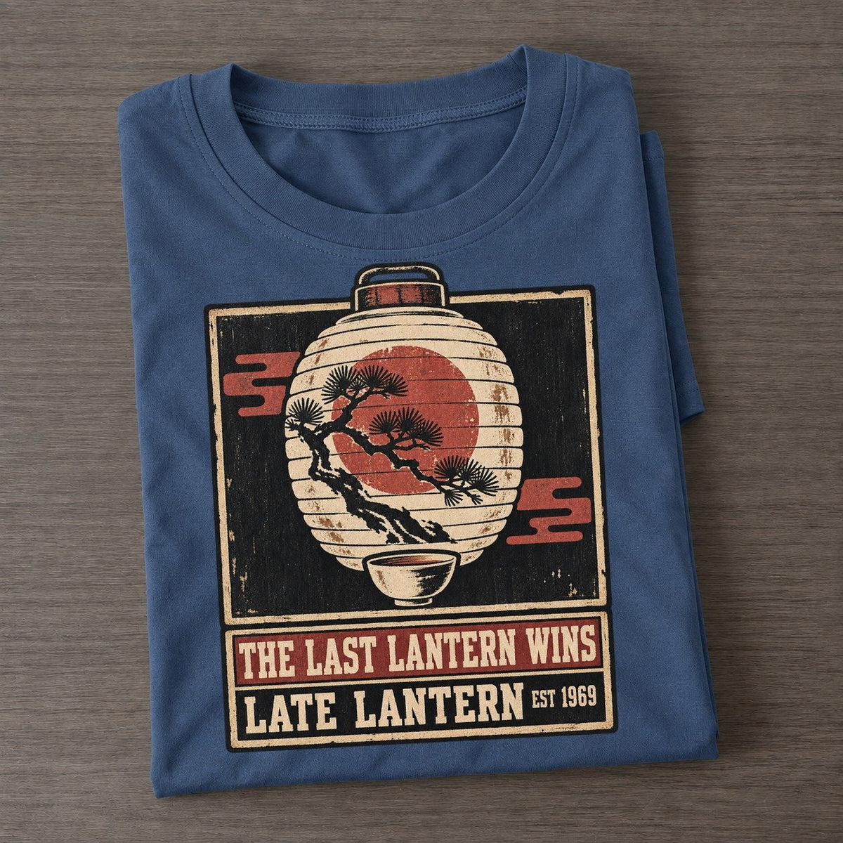 Late Lantern Izakaya Rules Classic T-shirt – Twilight Navy