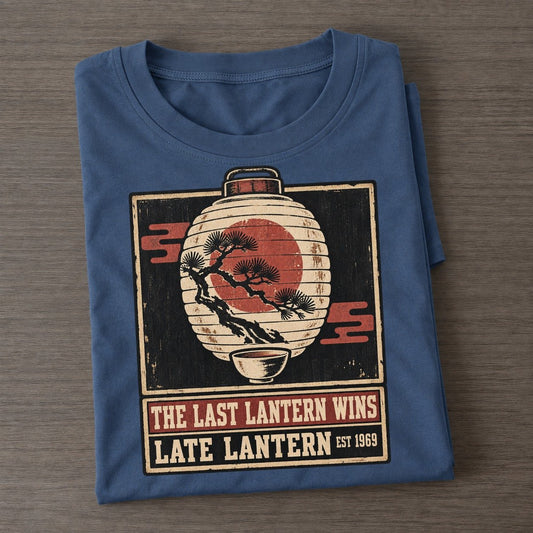 Late Lantern Izakaya Rules Classic T-shirt – Twilight Navy