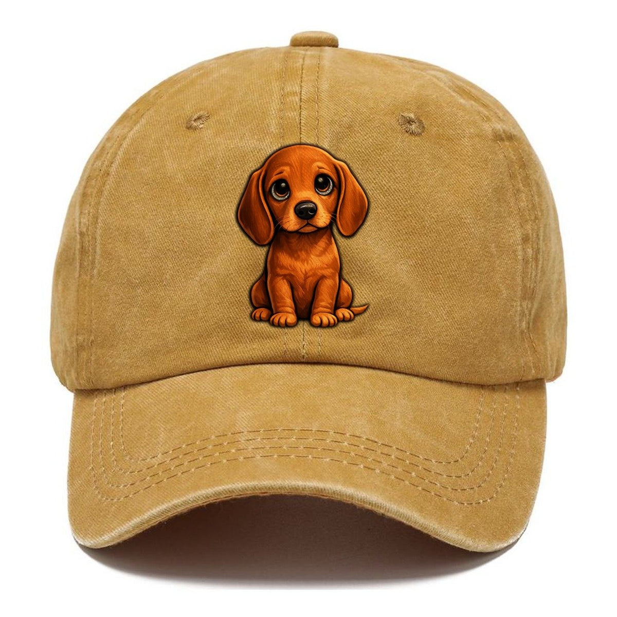 Vizsla Sitting Sweetheart Classic Cap – Golden Harvest