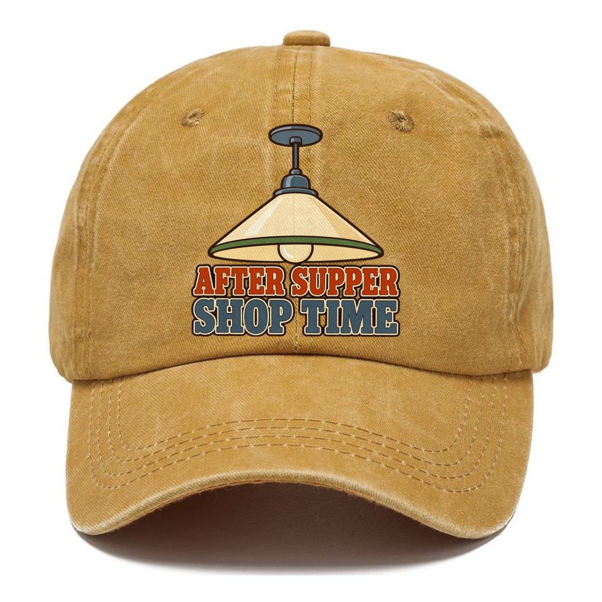 After Supper Shop Time Woodworking Classic Cap – Golden Harvest