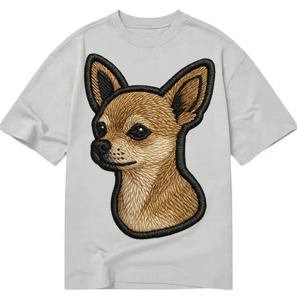 Chihuahua Logo Classic T-shirt – Grey