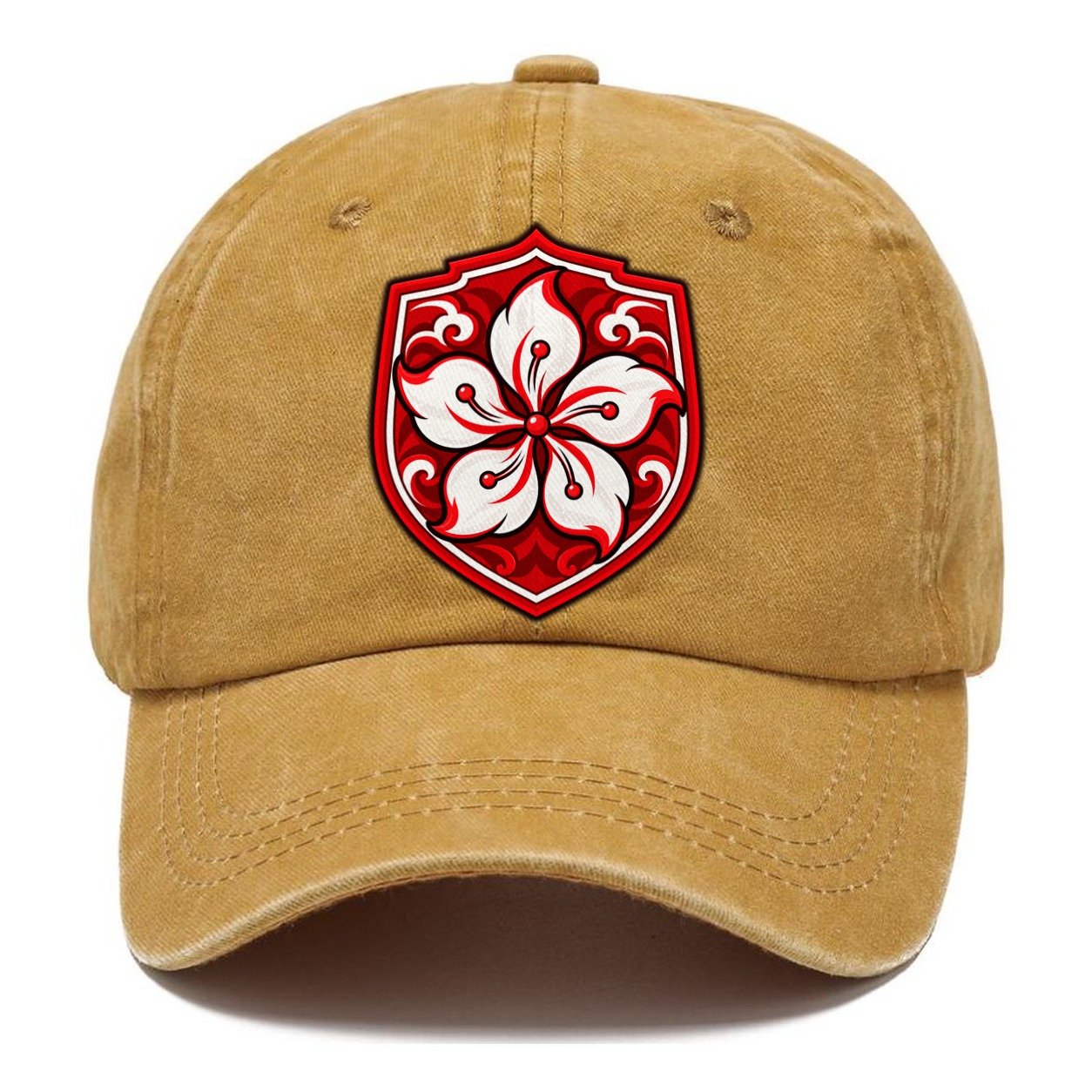 Hong Kong Minimal Emblem Country Logos Classic Cap – Golden Harvest