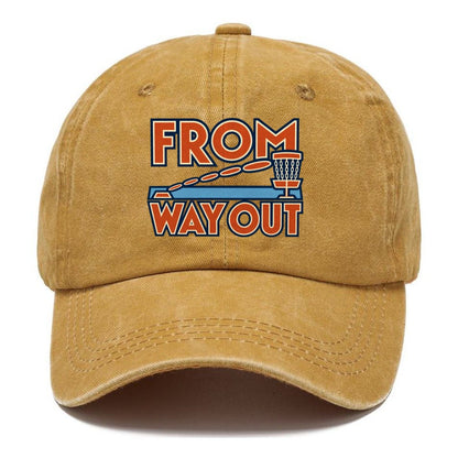 From Way Out Disc Golf Classic Cap – Golden Harvest