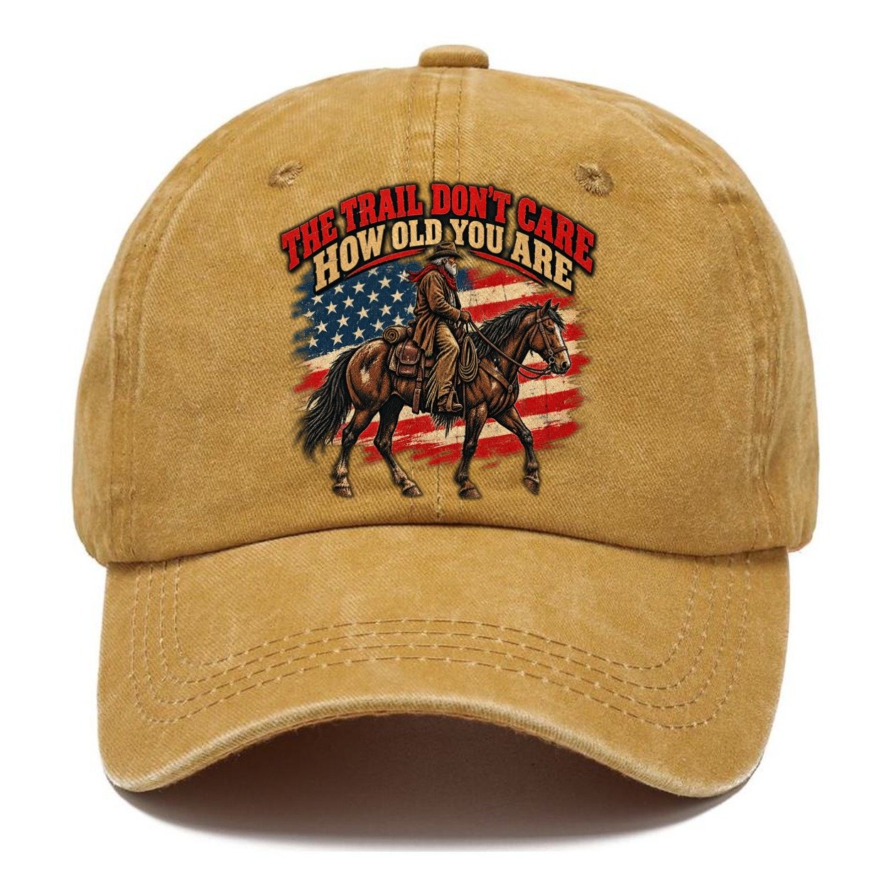 The Trail Don T Care How Old You Are Old Man Strong Classic Cap – Golden Harvest