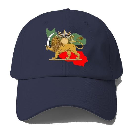 Iran Emblem Draft Launch Baseball Cap – Twilight Navy