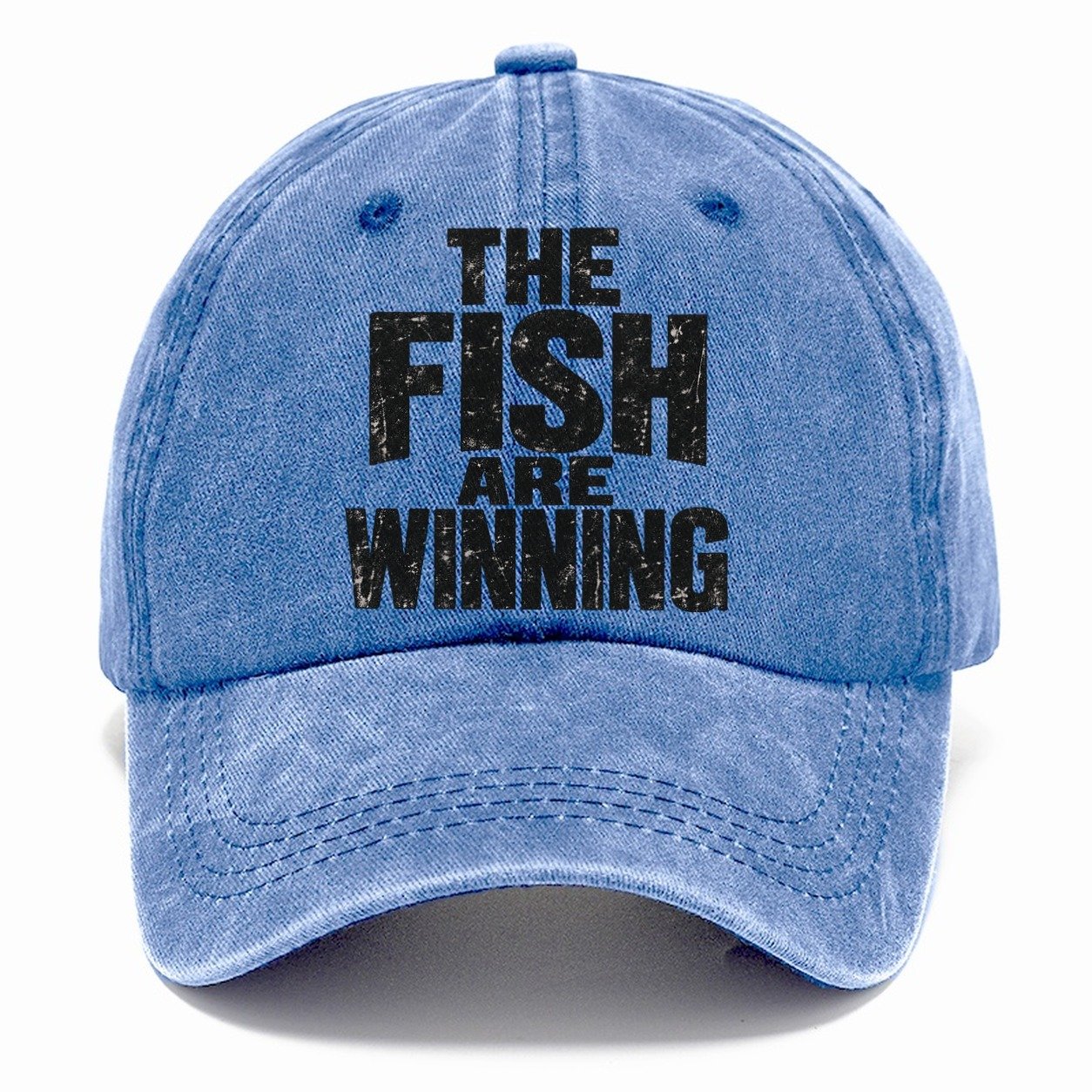 The Fish Are Winning Fishing Club Classic Cap – Summer Sky