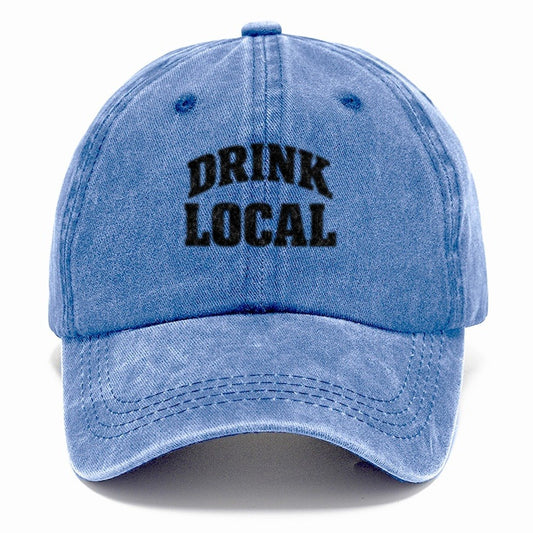 Drink Local Manifesto Classic Cap – Summer Sky