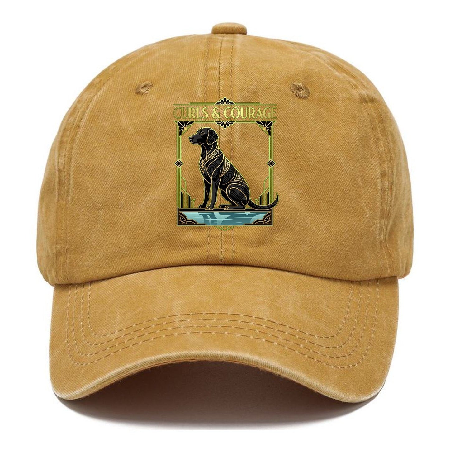 Curls And Courage Classic Cap – Golden Harvest