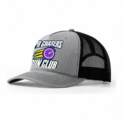 Pr Chasers Run Club 90S Running Clubs Trucker Hat – Sport Grey Black