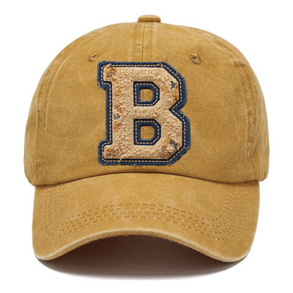 Varsity Chenille B Monogram Classic Cap – Golden Harvest