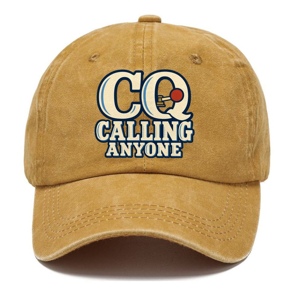 Cq Calling Anyone Amateur Radio Classic Cap – Golden Harvest