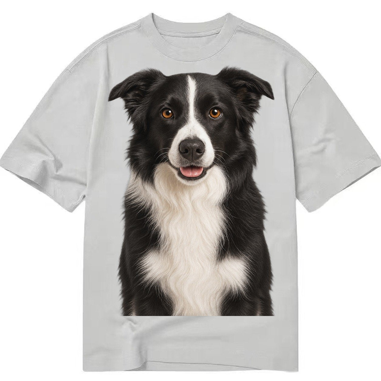 Border Collie Intelligent Companion Classic T-shirt – Grey