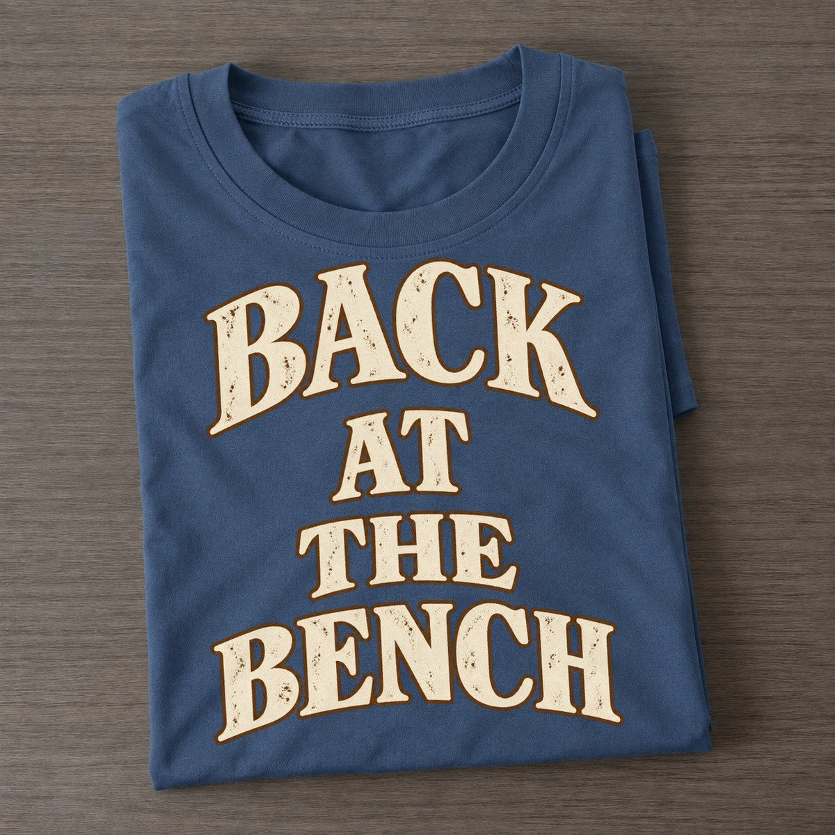Back At The Bench Character Club Classic T-shirt – Twilight Navy