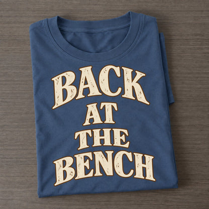 Back At The Bench Character Club Classic T-shirt – Twilight Navy