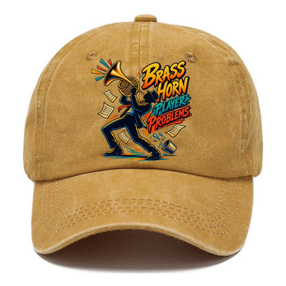 Brass Horn Player Problems Music Instruments Classic Cap – Golden Harvest