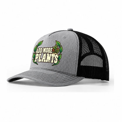 Add More Plants Aquarium Keeping Trucker Hat – Sport Grey Black