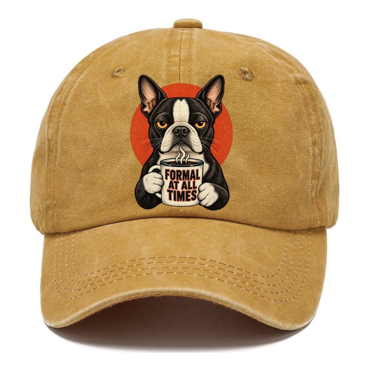 Boston Terrier Mug Truths Dog Mug Truths Classic Cap – Golden Harvest