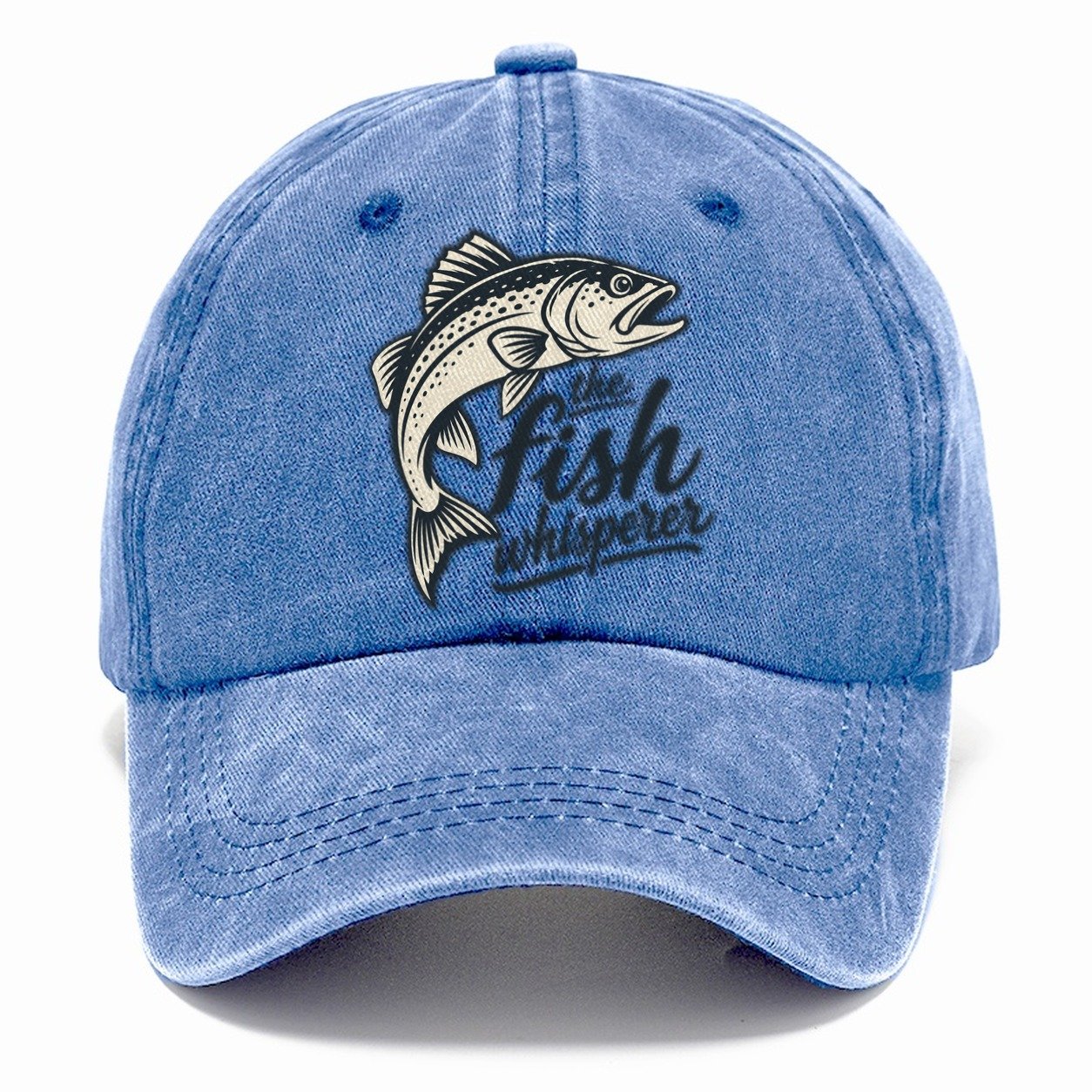 Fish Whisperer Fishing Elegant Classic Cap – Summer Sky