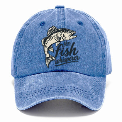 Fish Whisperer Fishing Elegant Classic Cap – Summer Sky