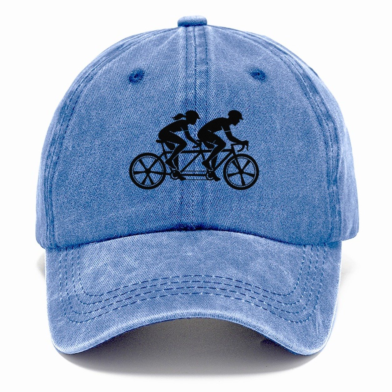 Tandem Ride Partners Cycling Life Classic Cap – Summer Sky
