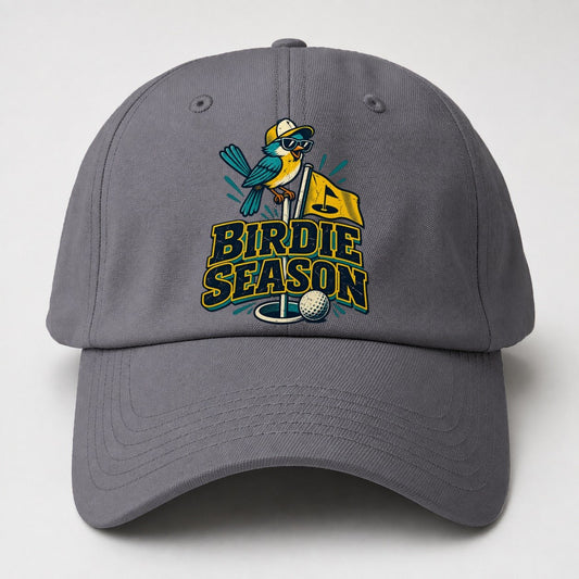 Birdie Season Golf Life Baseball Cap – Grey