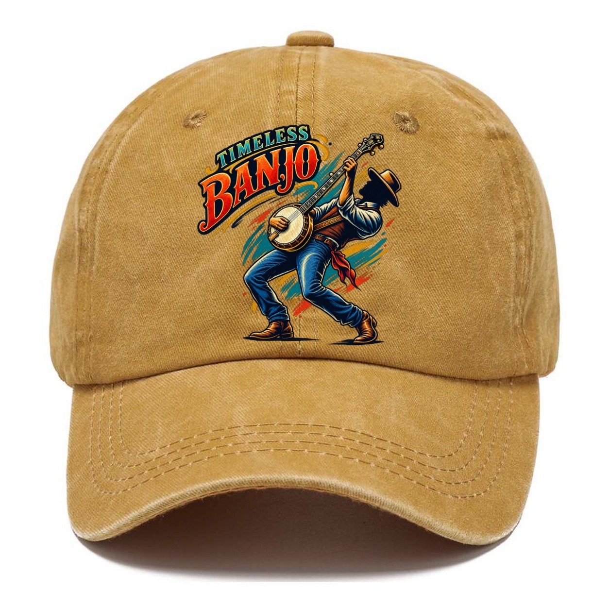 Timeless Banjo Music Instruments Classic Cap – Golden Harvest