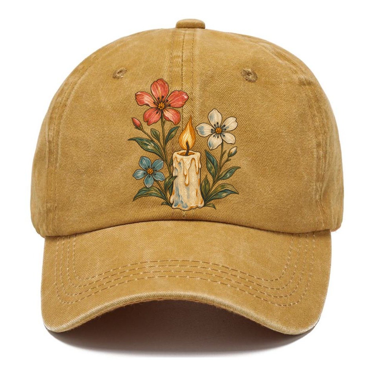 Candle Wildflower Vigil Gentle Wild Classic Cap – Golden Harvest