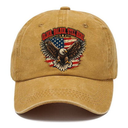 Older Bolder Still Here Old Man Strong Classic Cap – Golden Harvest