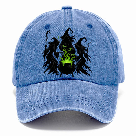 Three Weird Sisters Witch Magic Classic Cap – Summer Sky