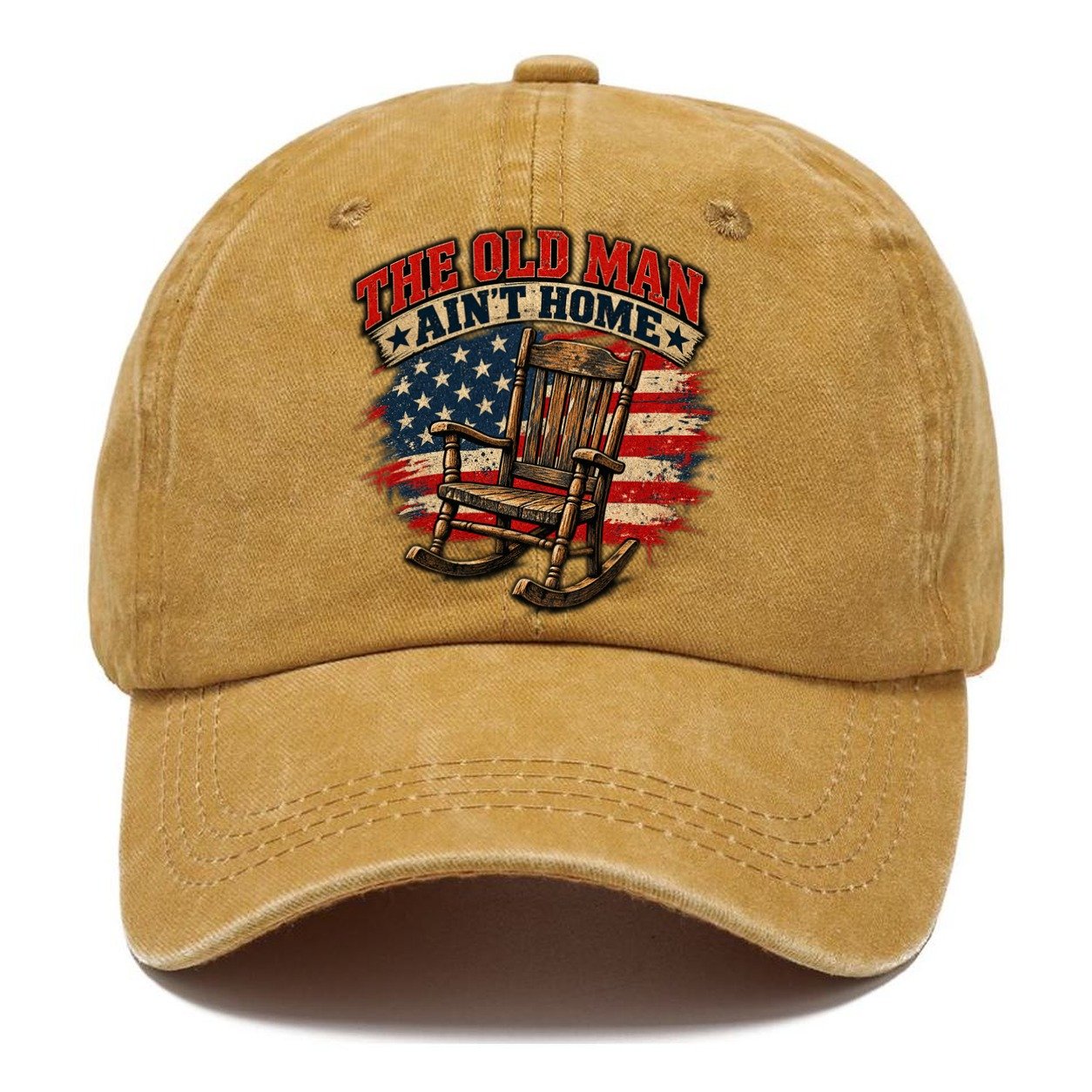 The Old Man Ain T Home Old Man Strong Classic Cap – Golden Harvest
