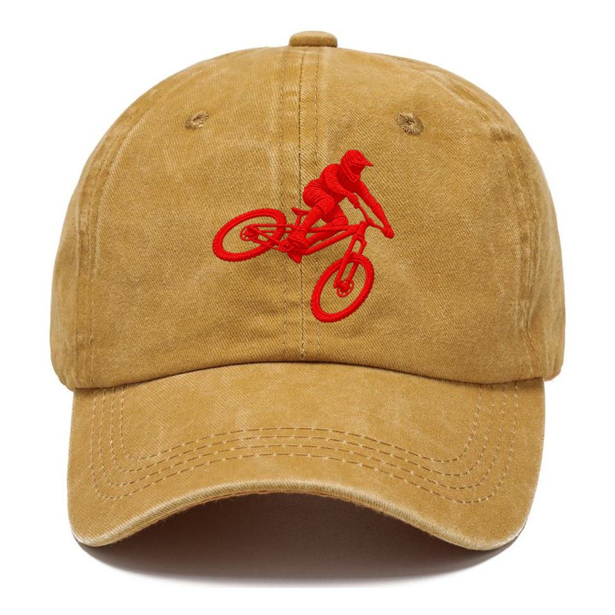 Mountain Biker Airborne Whip Micro Motion Mark Classic Cap – Golden Harvest