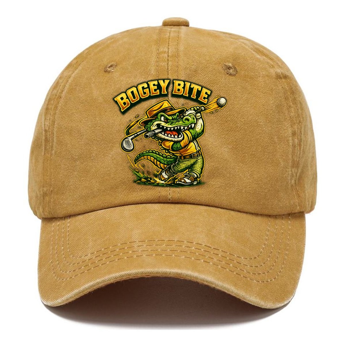 Bogey Bite Gator Classic Cap – Golden Harvest