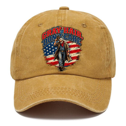 Gray Hair Don T Care Old Man Strong Classic Cap – Golden Harvest