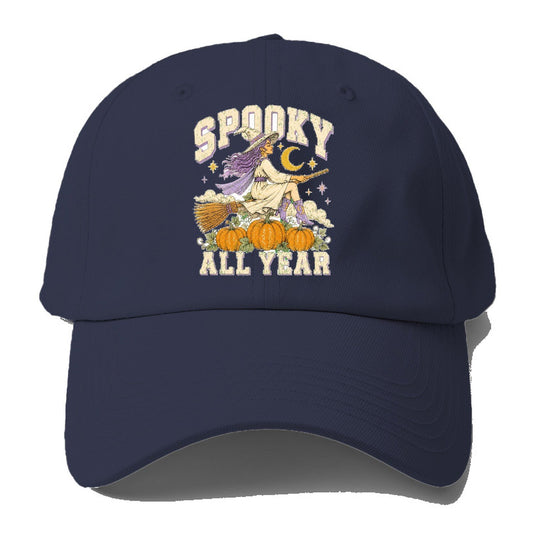 Spooky All Year Baseball Cap – Twilight Navy