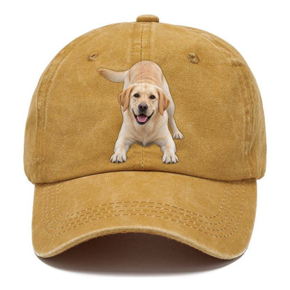 Labrador Retriever Play Bow Top Breeds Classic Cap – Golden Harvest