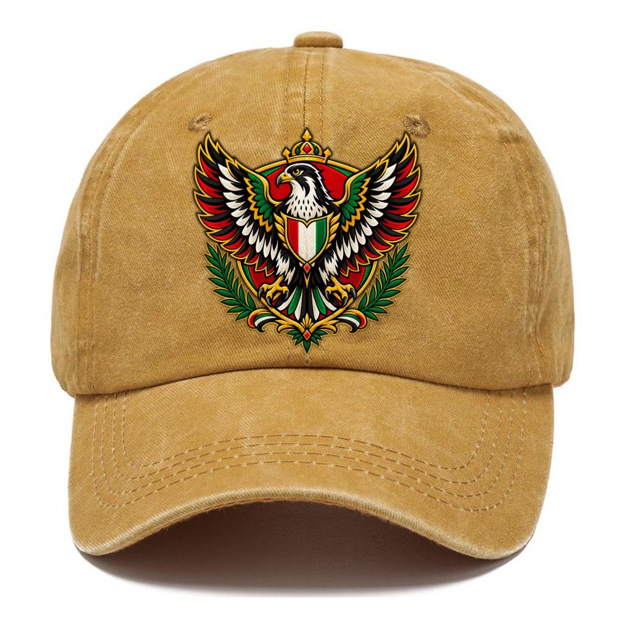 United Arab Emirates Heraldic Crest Country Logos Classic Cap – Golden Harvest