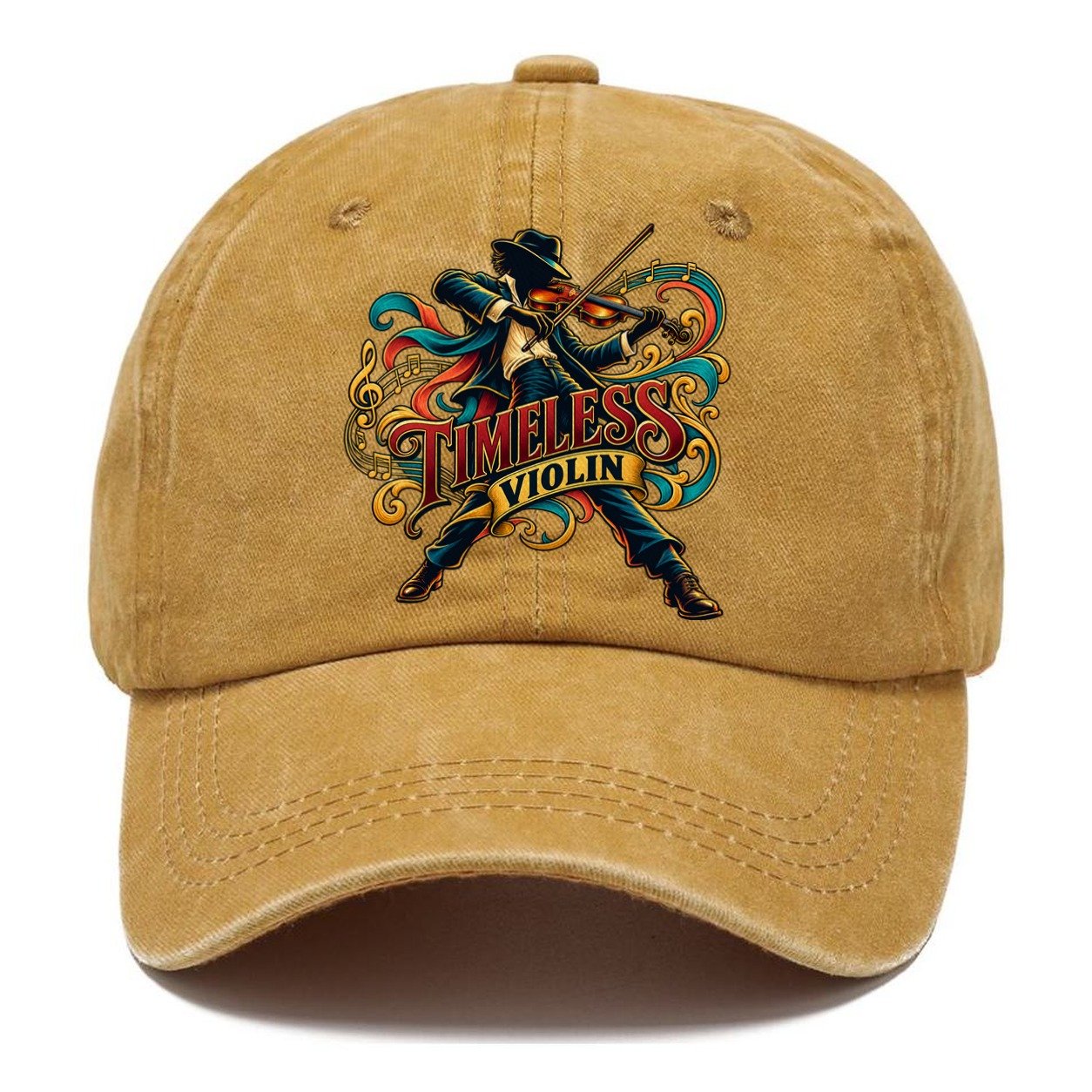 Timeless Violin Music Instruments Classic Cap – Golden Harvest