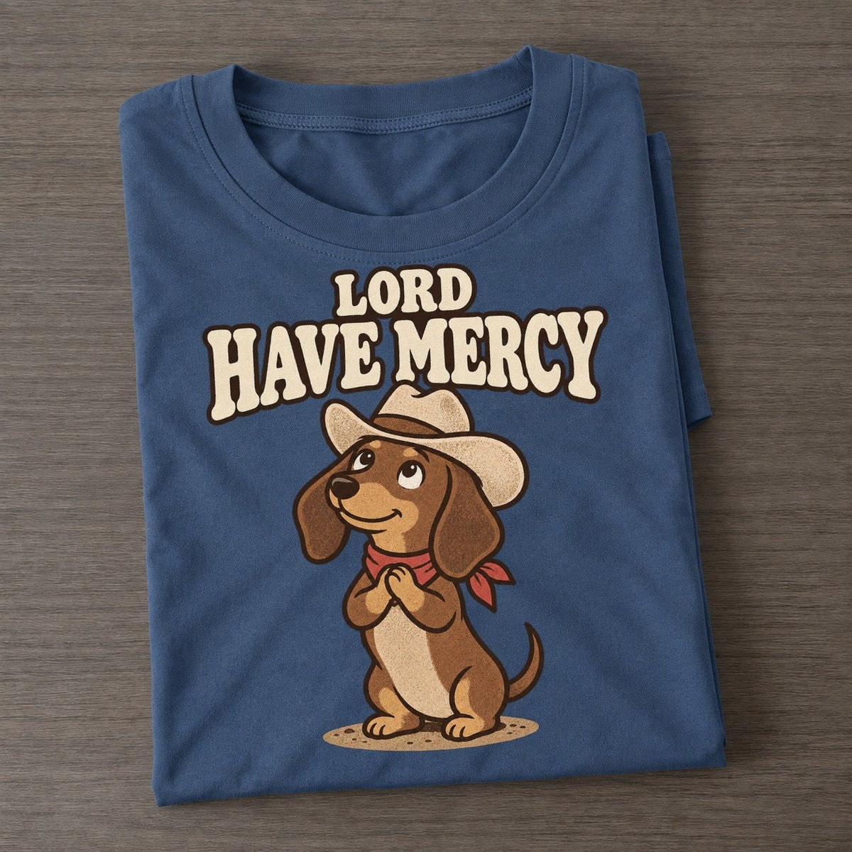 Lord Have Mercy Well I Declare Classic T-shirt – Twilight Navy