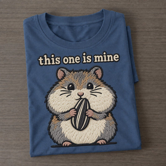 This One Is Mine Strongly Worded Classic T-shirt – Twilight Navy