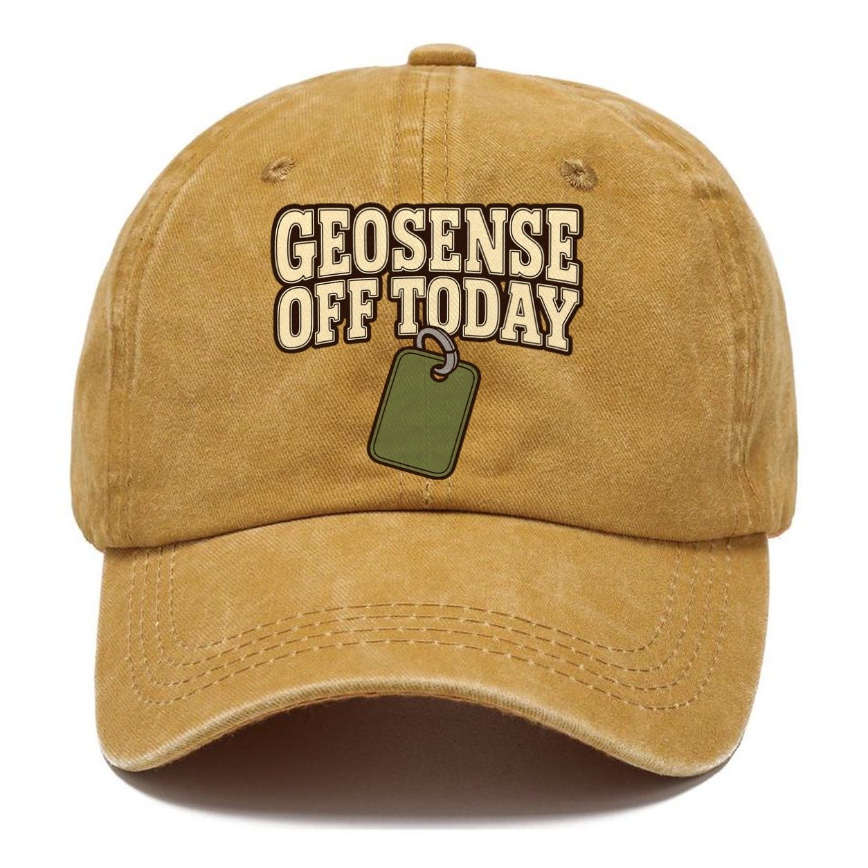 Geosense Off Today Geocaching Classic Cap – Golden Harvest