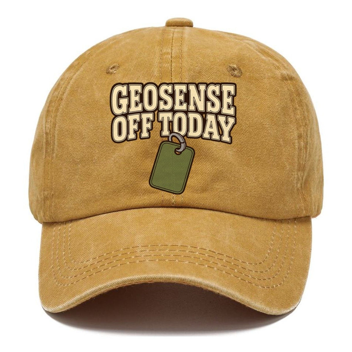 Geosense Off Today Geocaching Classic Cap – Golden Harvest