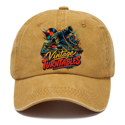 Vintage Turntables Music Instruments Classic Cap – Golden Harvest