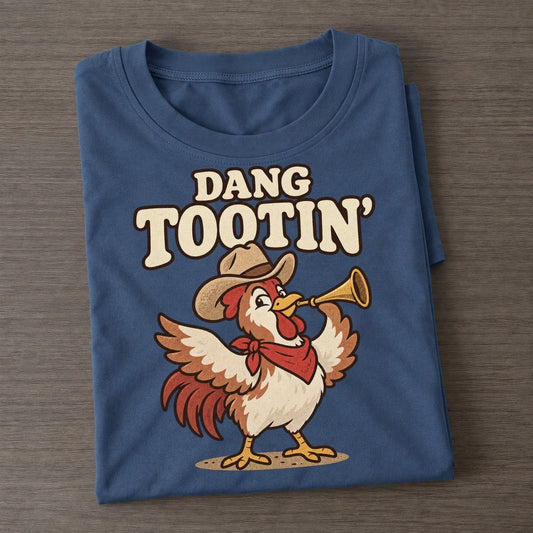 Dang Tootin Well I Declare Classic T-shirt – Twilight Navy