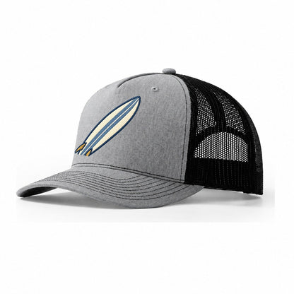 Surfboard Tiny Solo Marks Trucker Hat – Sport Grey Black